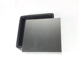 Steel block rubber bench hammer pad 4"x 4" in 1 tool  - steel and rubber block combo - Romazone