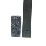 Native American 25, Steel Stamp, tribal design, Southwest silver, 4 x 4 mm - Romazone