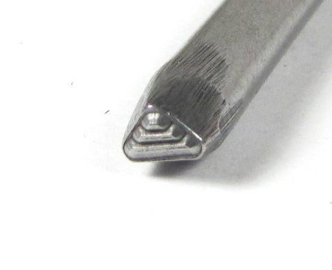 Native American 24, Steel Stamp, USA Made,  tribal Southwest, metal stamping, 4 x 3 mm - Romazone