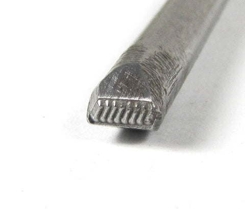 Native American 23,  USA Made, Steel Stamp, tribal southwest, 2 x 5 mm - Romazone