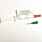 Rose Gold solder, 14k pink solder, solder paste 1 dwt tube,flux mixed in, rosy color meal. 1565 flow temp - Romazone