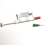 White Gold 14KW, USA made, solder paste, 1 dwt White gold, flux mixed in, white gold repair - Romazone