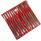 Jewelers File sets kit, metal working files pack, for rings, medium grit, fine grit - Romazone
