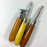 Bezel Brunishing, bezeling tool set, smoothing bezel wire, bezel working tools, Cabochon setting, roller, curve, streight - Romazone