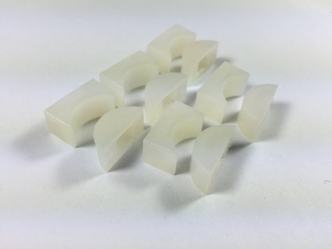 nylon replacement jaws, ring banding please, top and bottom jaw pairs - Romazone