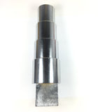 Round stepped steel mandrel, bracelet or Bangle mandrel, for metal working - Romazone