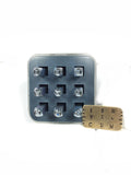 Roman Numerals steel stamps, 3 mm size, easy to use, Unique number set, storage case, for metal stamping - Romazone