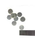 sterling discs, 24 gauge or 20 gauge, 1/2 inch, sterling blanks, solder elements - Romazone