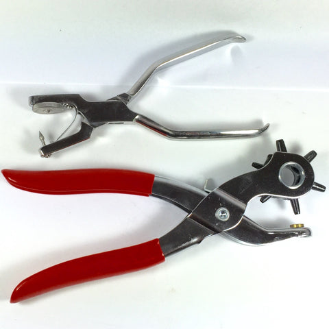 Leather Hole Punch Pliers with Multi-size Rotating Wheel Puncher for B –  A2ZSCILAB