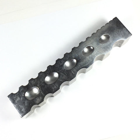 Steel shaping block, Tube forming, Oval dapping, round dapping steel anvil, cast steel - Romazone