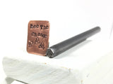 Honey Bee stamp, steel stamp, USA made, For jewelry stamping, bee conservation, bee the change - Romazone
