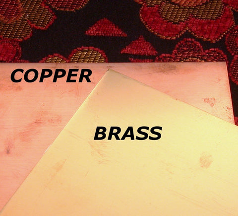 copper SHEET, 18 gauge 6 x 6, rose colored metal, jewelry copper,thick copper sheet, bracelet copper - Romazone
