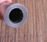Steel bracelet mandrel, smooth oval shape, tapered length, 1/4 thick walls for metal forming - Romazone