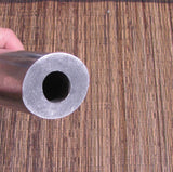 Steel bracelet mandrel, smooth oval shape, tapered length, 1/4 thick walls for metal forming - Romazone