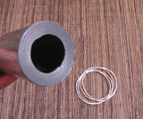 Round Steel Bracelet  Mandrel 1/4 thick walls for metal forming - Romazone