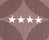 Star Charms, 24 gauge 1/2x1/2 inch, sterling element, 8 pack with loop - Romazone