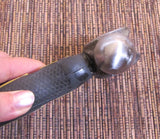 one pound, short handle hammer, 16 oz Ball peen, easy to stamp with, 6 inch long 1 inch face - Romazone
