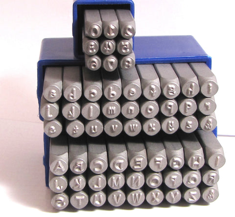 3mm Steel Stamp Letter Number Punch Set