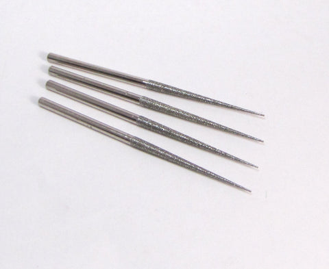 Large Diamond Reamers, 4 Replacement tips, 1/8 shank, 3 inch bites, highest quality , 1 5/8 diamond coating - Romazone