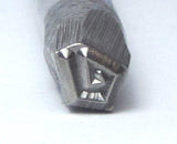 CAVE COIL, spike spiral, design stamp, USA made, stamping on metal, 5x4mm - Romazone