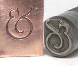 Chubby Ampersand stamp, big fat 8.5mm x 11mm size in .5 inch shank endless possiblilties - Romazone
