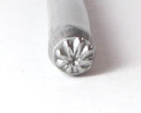 Pot Cannabis Leaf, USA made, 5.25mm x 5mm, Steel Stamp, metal jewelry stamping - Romazone