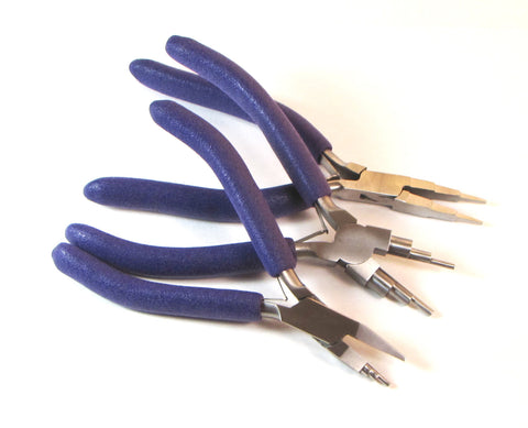 Coiling trio, wire bending pliers, 2,3,4,5,7,8 mm, Round and square –  Romazone