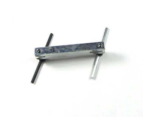 screw style metal punch, 2 hole sizes, from Euro Tool, makes clean