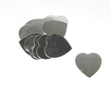 sterling heart blank, 1 1/8 inch, 22 gauge, create a hand stamped keep sake - Romazone