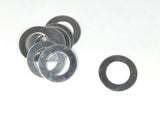 Sterling Washers, 1 inch washer, 5mm rim, 22 gauge Sterling, jewelry element, round silver washers - Romazone