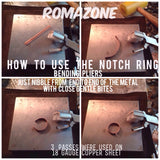 Ring Bending pliers, ring forming, circle forming with nylon jaw for no scratch bending - - Romazone